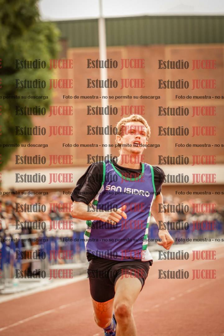 Fotos de los 100 m llanos de varones