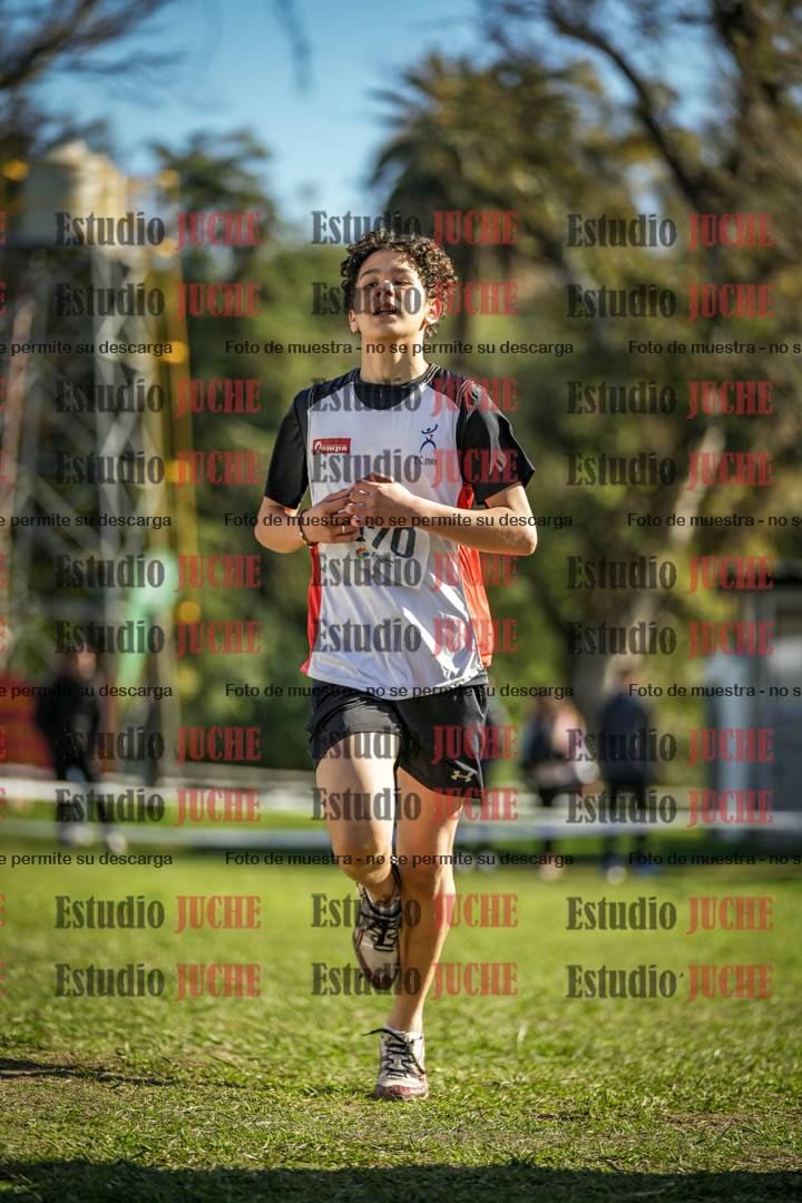 Fotos de la llegada del cross de 3000 m