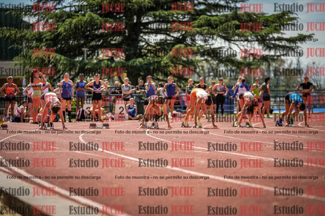 Fotos de los 100 m llanos de mujeres