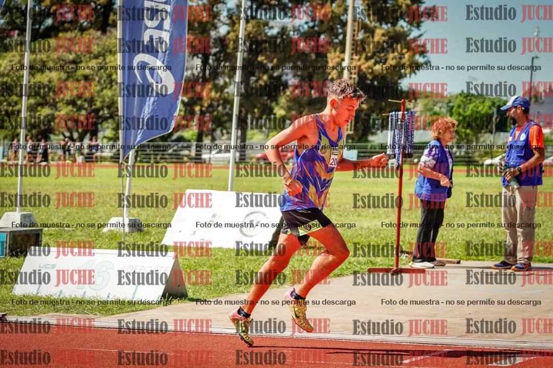 Fotos de los 600 m llanos de varones