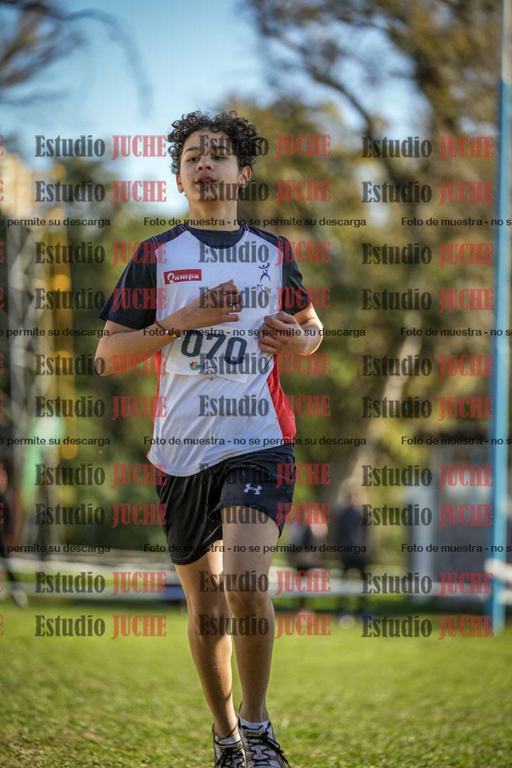 Fotos de la llegada del cross de 3000 m