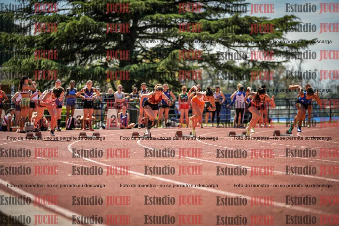 Fotos de los 100 m llanos de mujeres