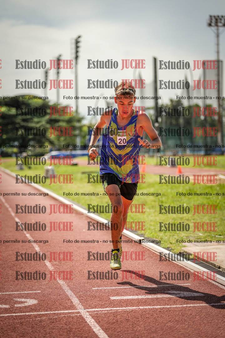 Fotos de los 600 m llanos de varones