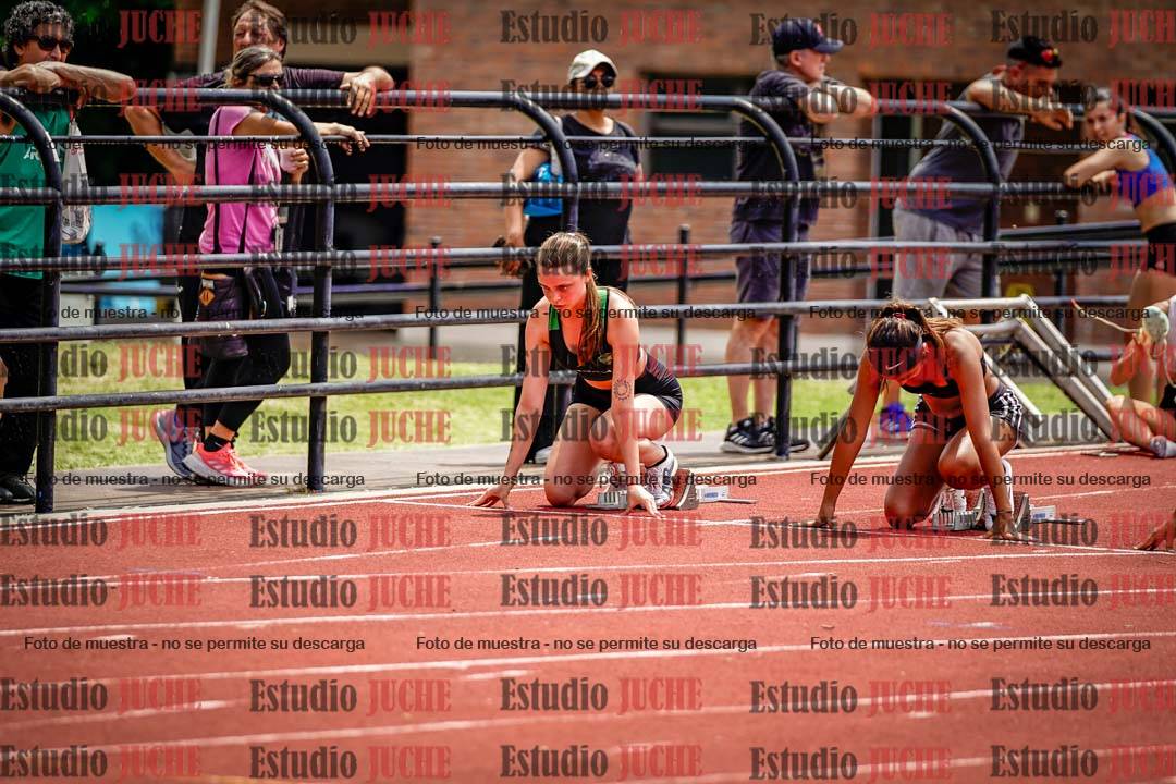 Fotos de los 100 m llanos de mujeres