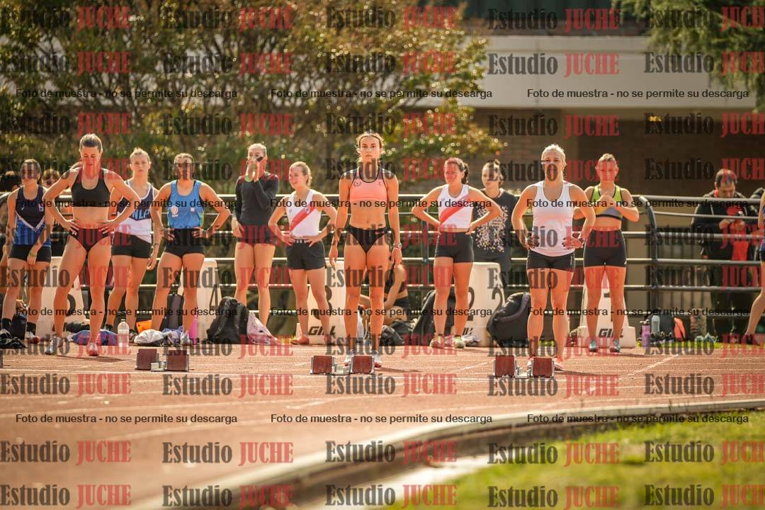Fotos de los 100 m llanos de mujeres