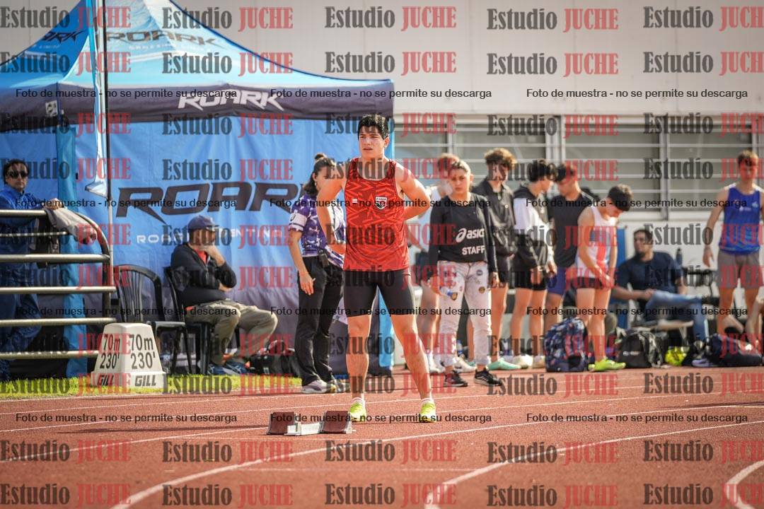 Fotos de los 400 m llanos de varones