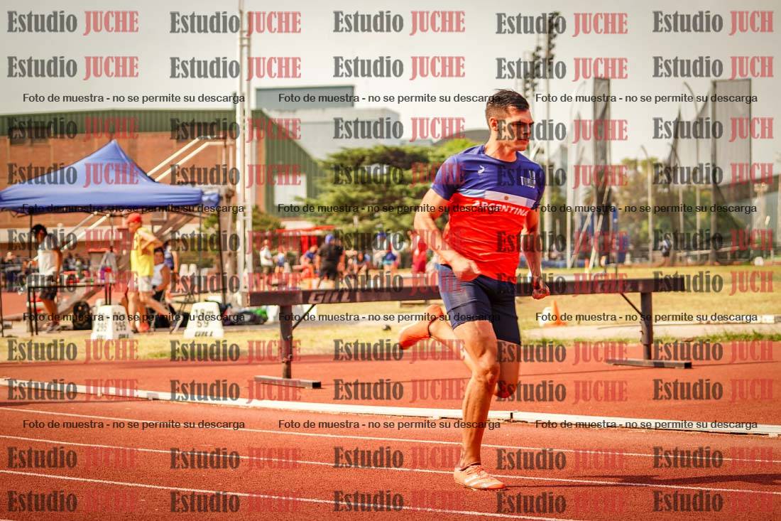 Fotos de los 400 m llanos de varones