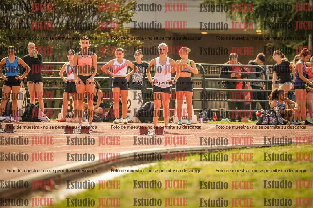 Fotos de los 100 m llanos de mujeres