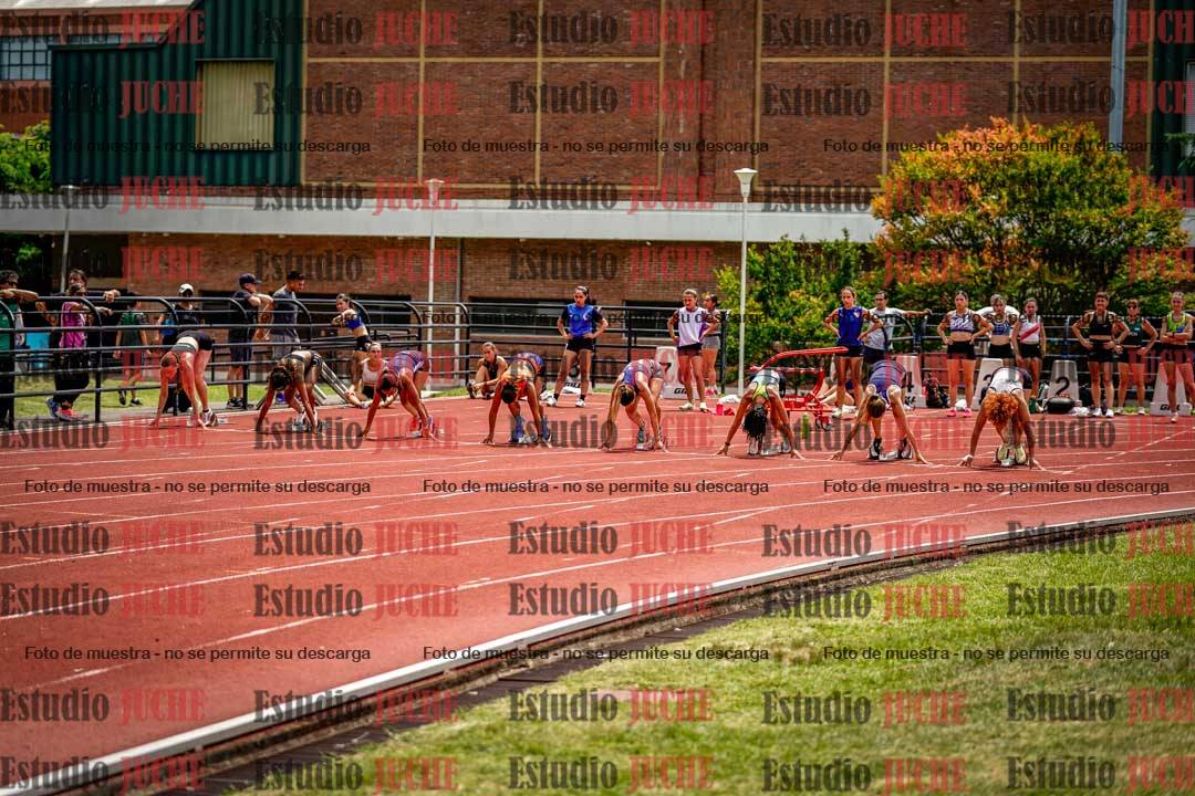 Fotos de los 100 m llanos de mujeres
