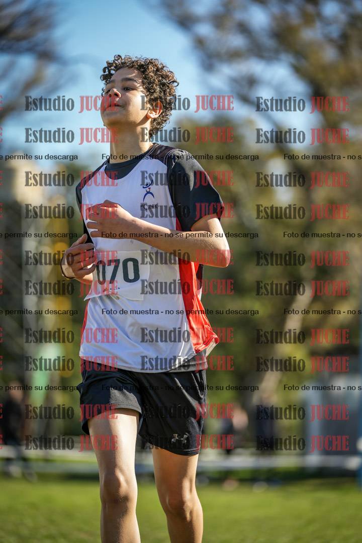 Fotos de la llegada del cross de 3000 m