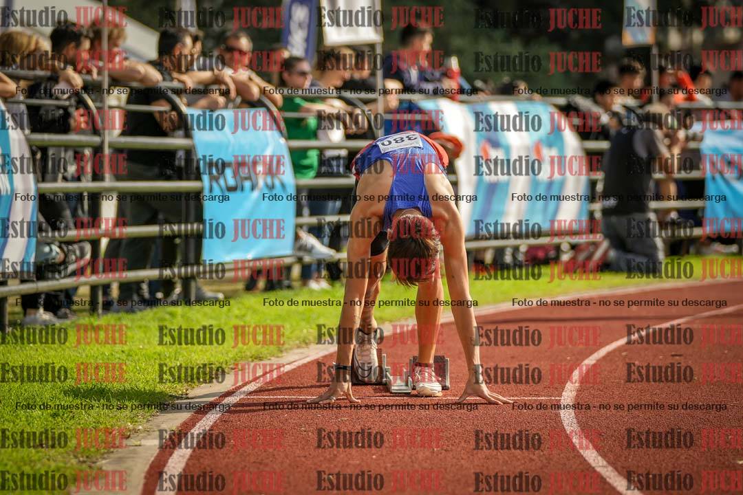 Fotos de los 400 m llanos de varones