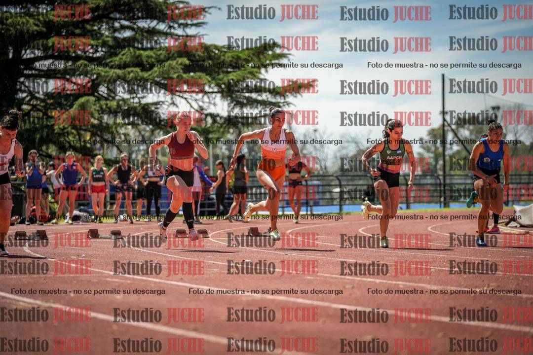 Fotos de los 100 m llanos de mujeres