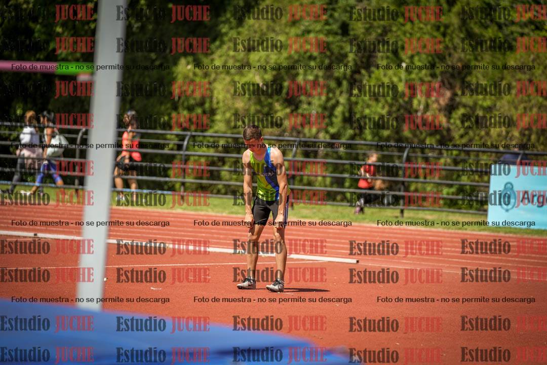 Fotos del salto en alto de varones