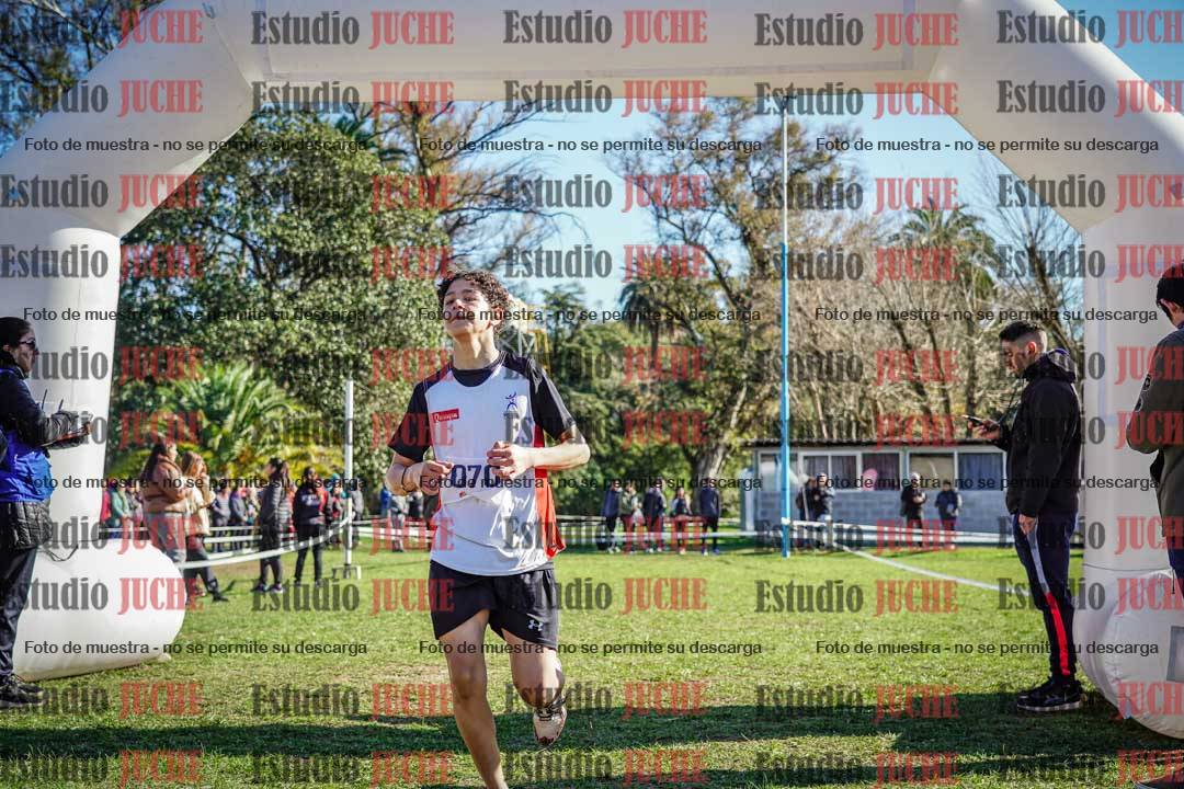 Fotos de la llegada del cross de 3000 m