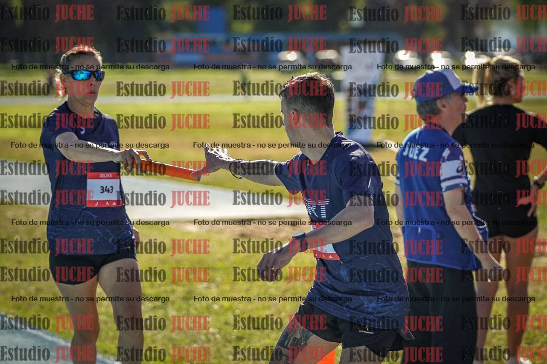 Fotos durante los relevos