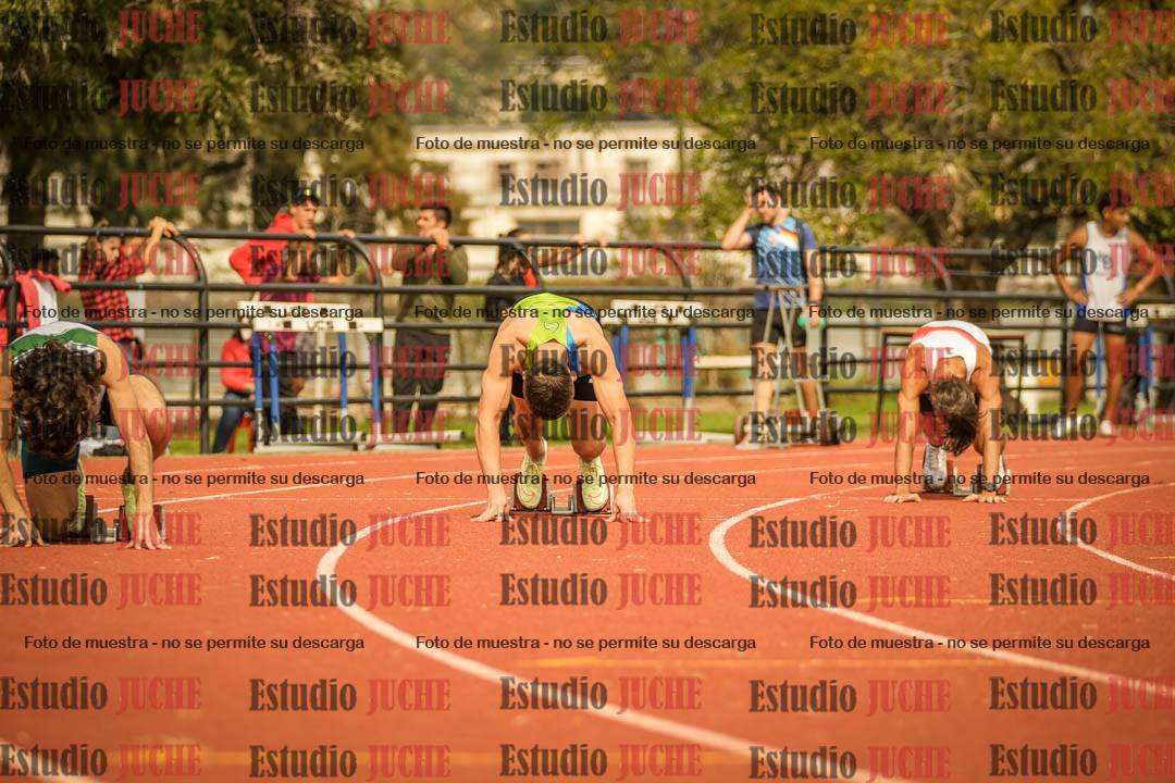 Fotos de los 200 m llanos de varones