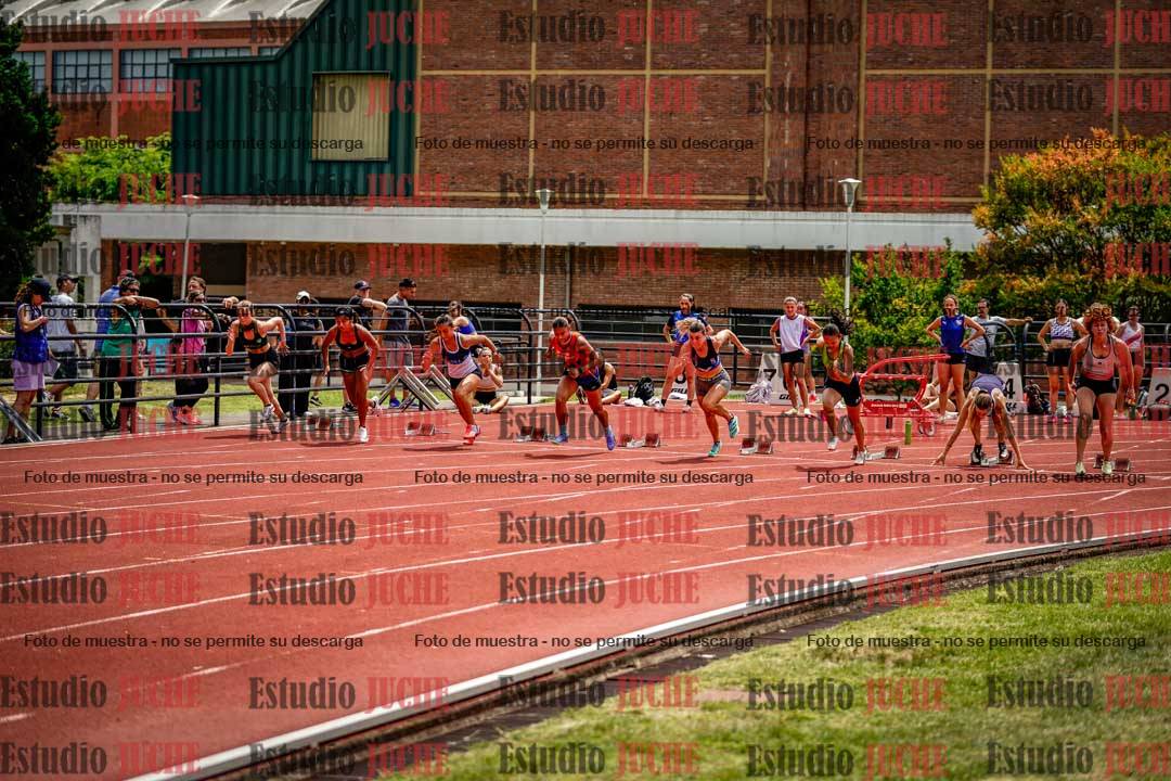 Fotos de los 100 m llanos de mujeres