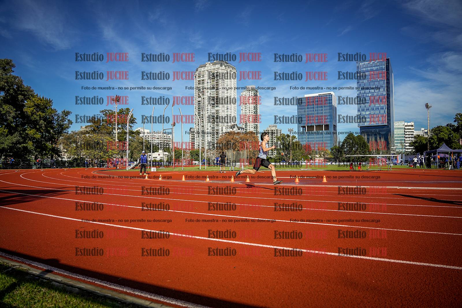 Fotos de los 200 m de varones