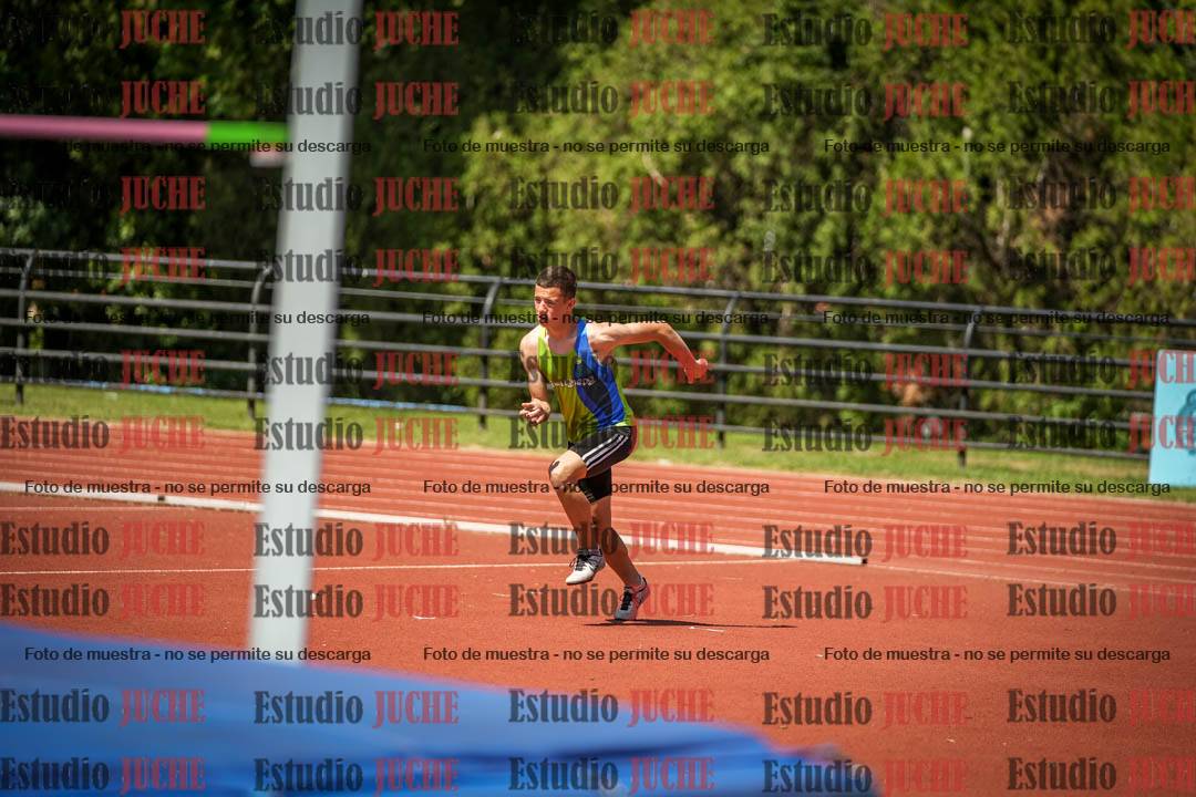 Fotos del salto en alto de varones