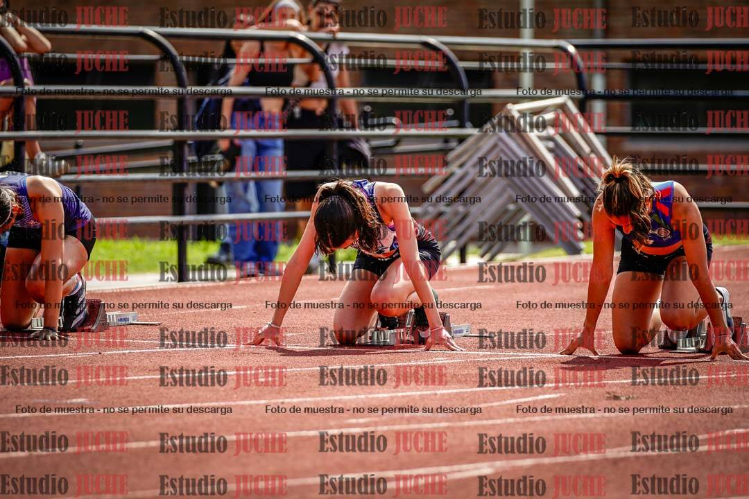 Fotos de los 100 m de mujeres