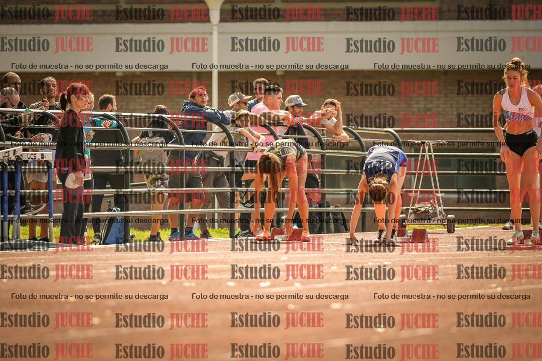 Fotos de los 100 m llanos de mujeres