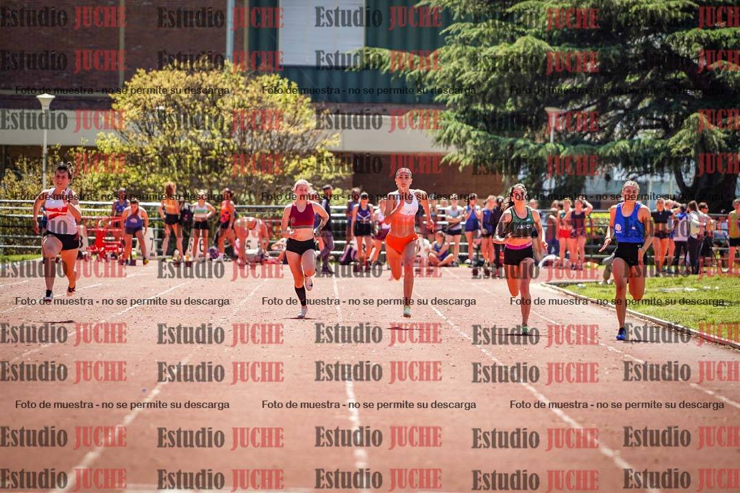 Fotos de los 100 m llanos de mujeres