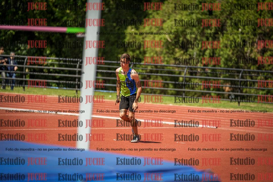 Fotos del salto en alto de varones