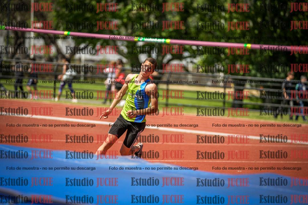 Fotos del salto en alto de varones