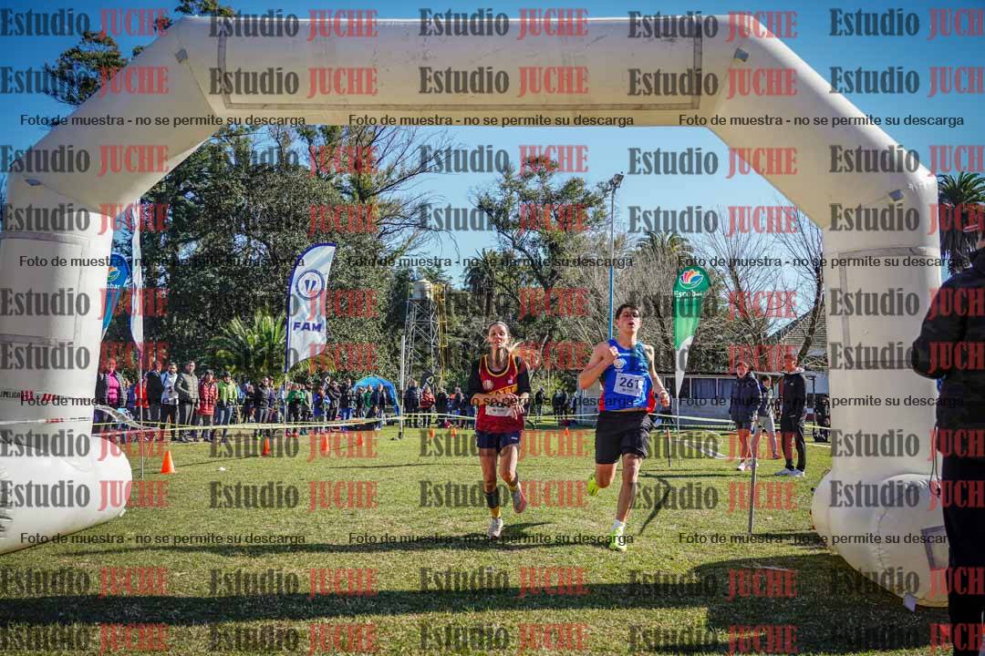 Fotos de la llegada del cross de 6000 m