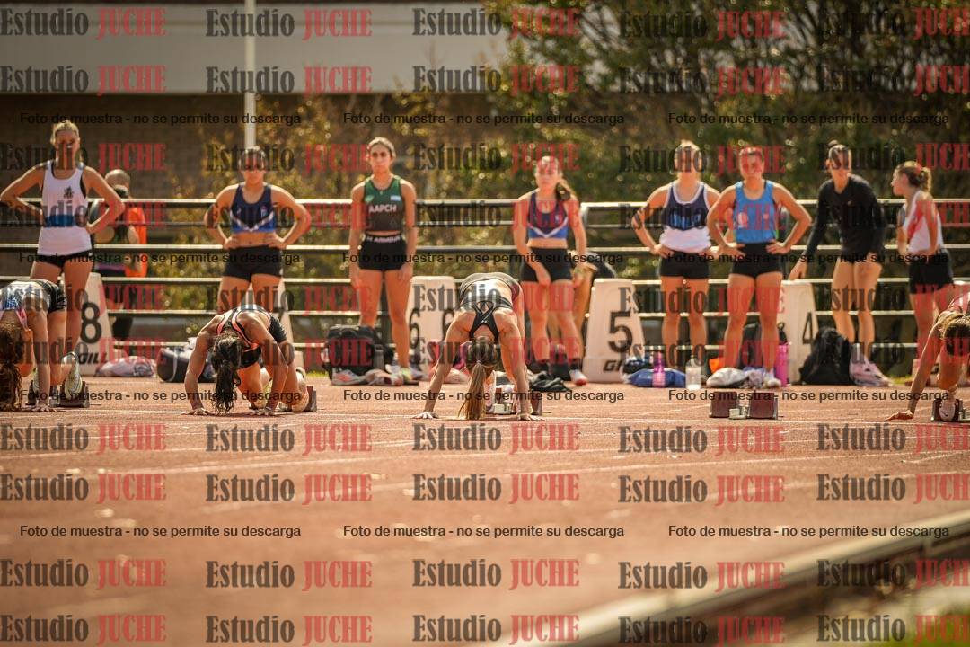 Fotos de los 100 m llanos de mujeres