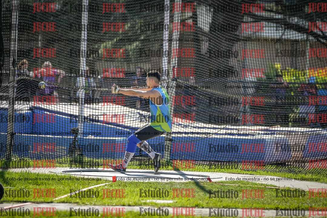 Fotos del lanzamiento de martillo de varones