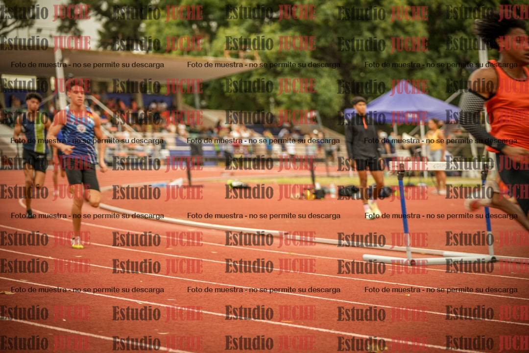 Fotos de los 400 m con vallas de varones