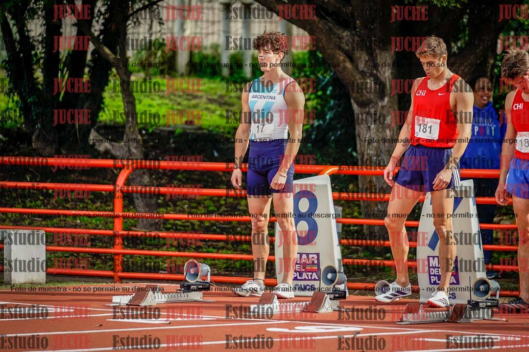 Fotos de los 110 m con vallas de varones - FINAL