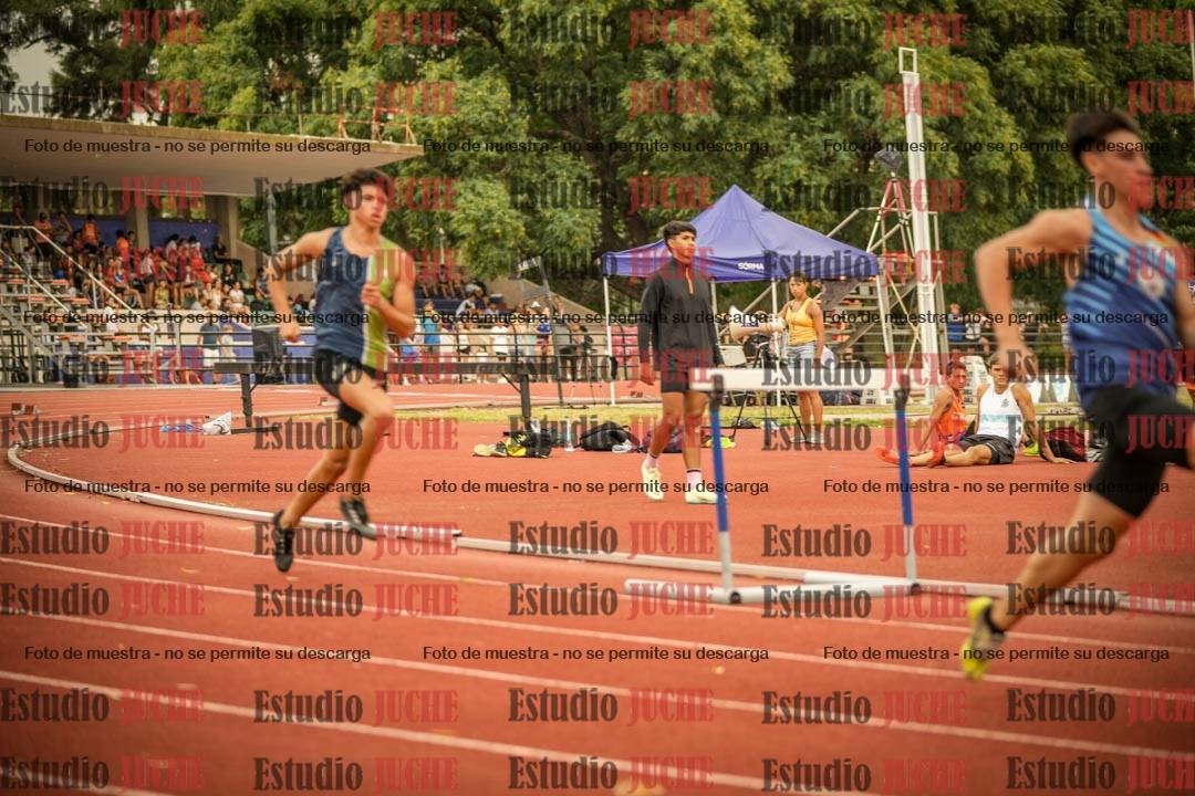 Fotos de los 400 m con vallas de varones