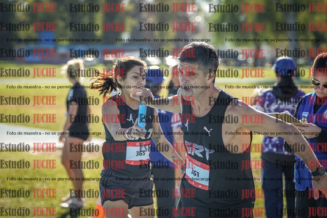 Fotos durante los relevos