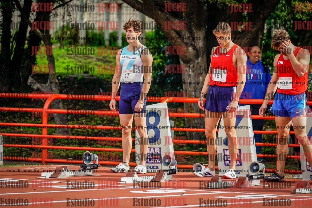 Fotos de los 110 m con vallas de varones - FINAL