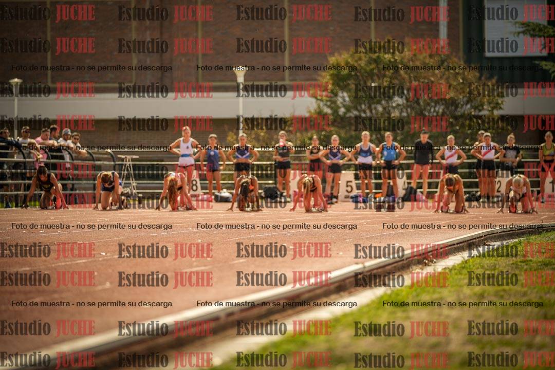 Fotos de los 100 m llanos de mujeres