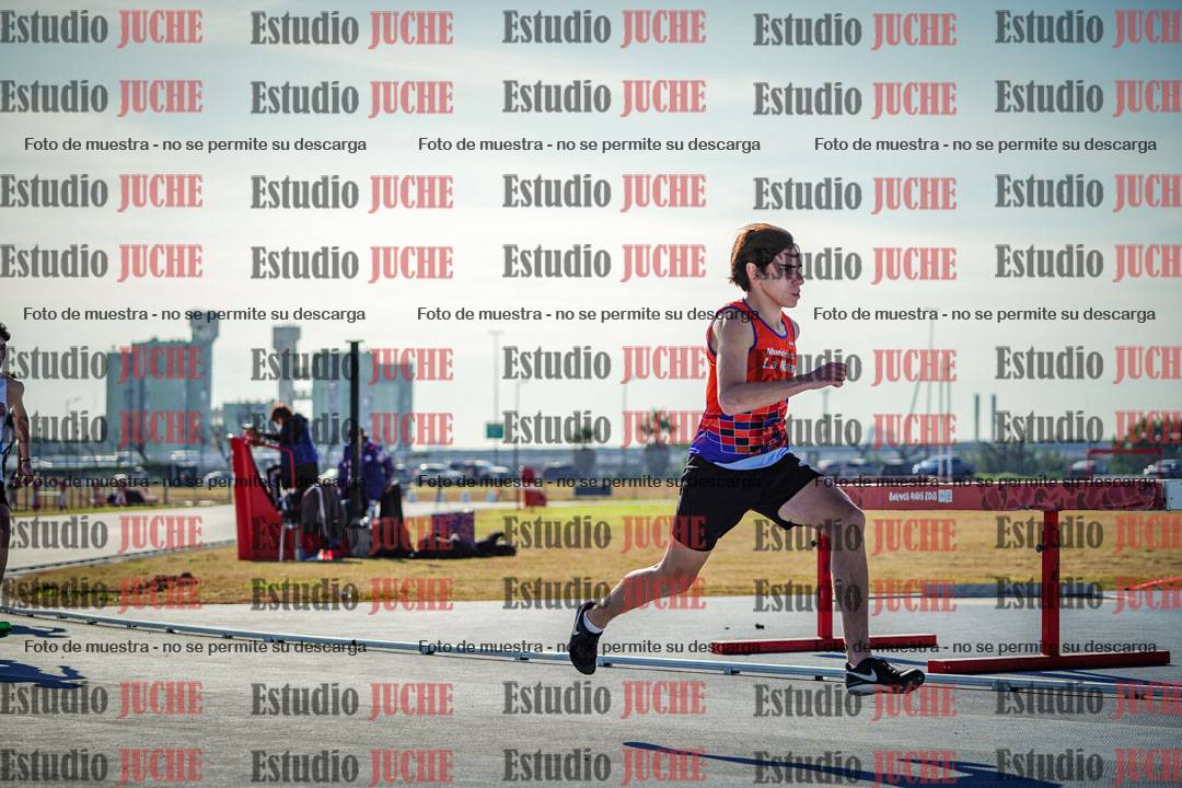 Fotos de los 400 m llanos de varones