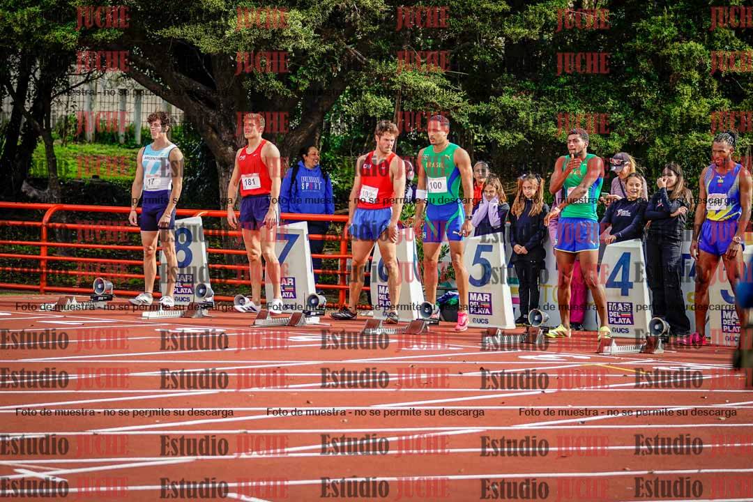 Fotos de los 110 m con vallas de varones - FINAL
