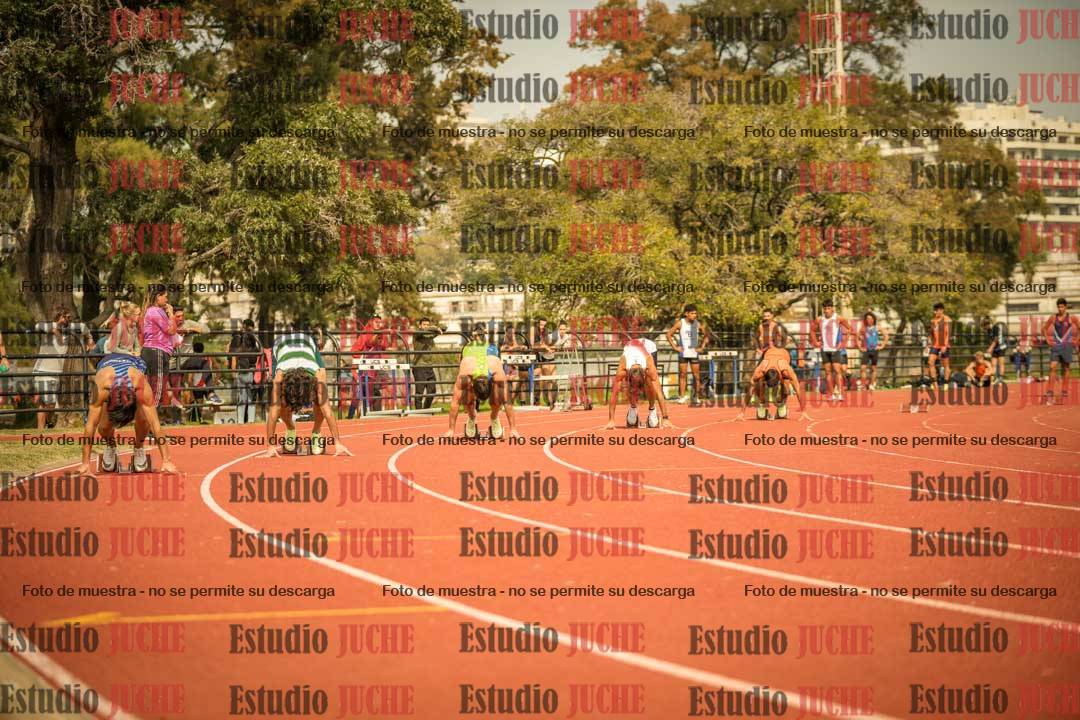 Fotos de los 200 m llanos de varones