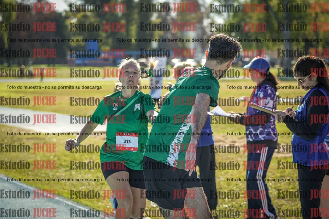 Fotos durante los relevos