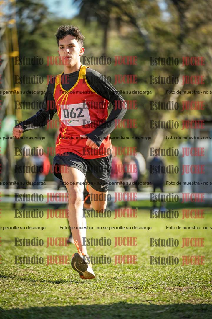 Fotos de la llegada del cross de 3000 m