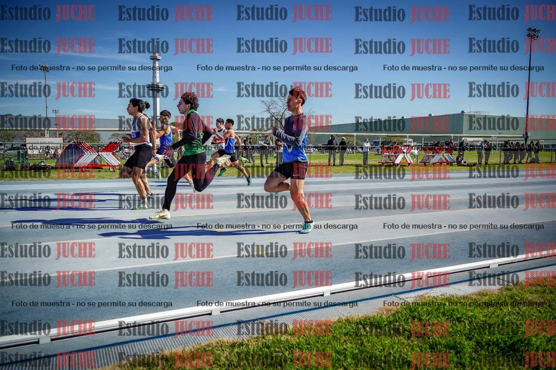 Fotos de los 100 m llanos de varones