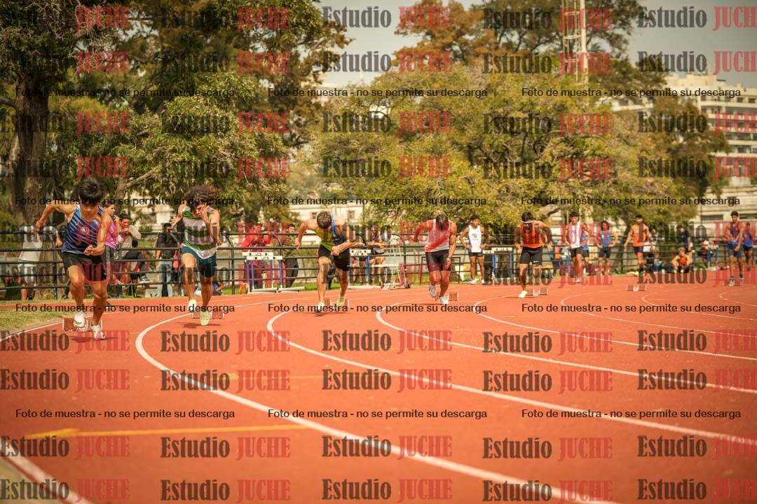 Fotos de los 200 m llanos de varones