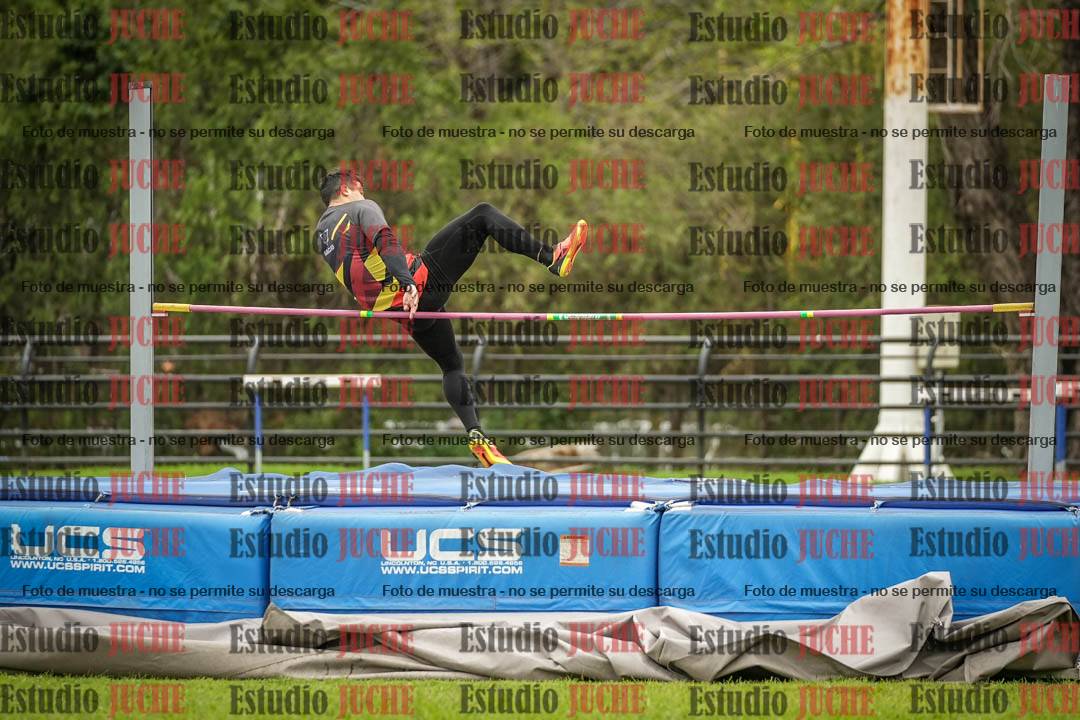 Fotos del salto en alto de mujeres y varones - todos los grupos