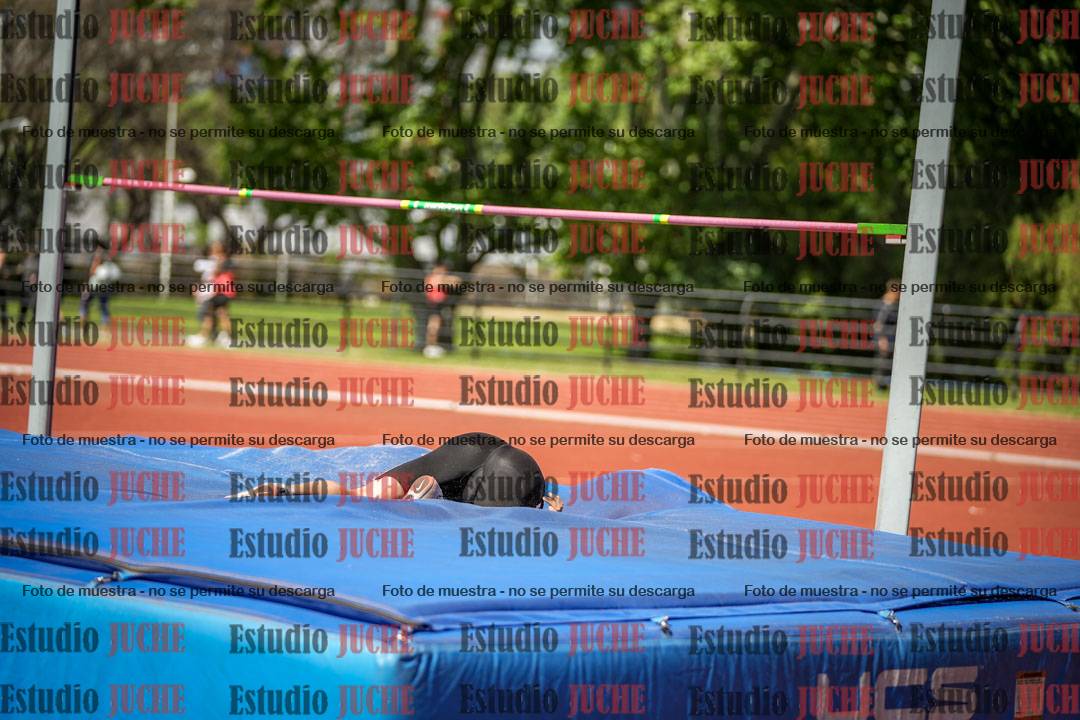 Fotos del salto en alto de varones
