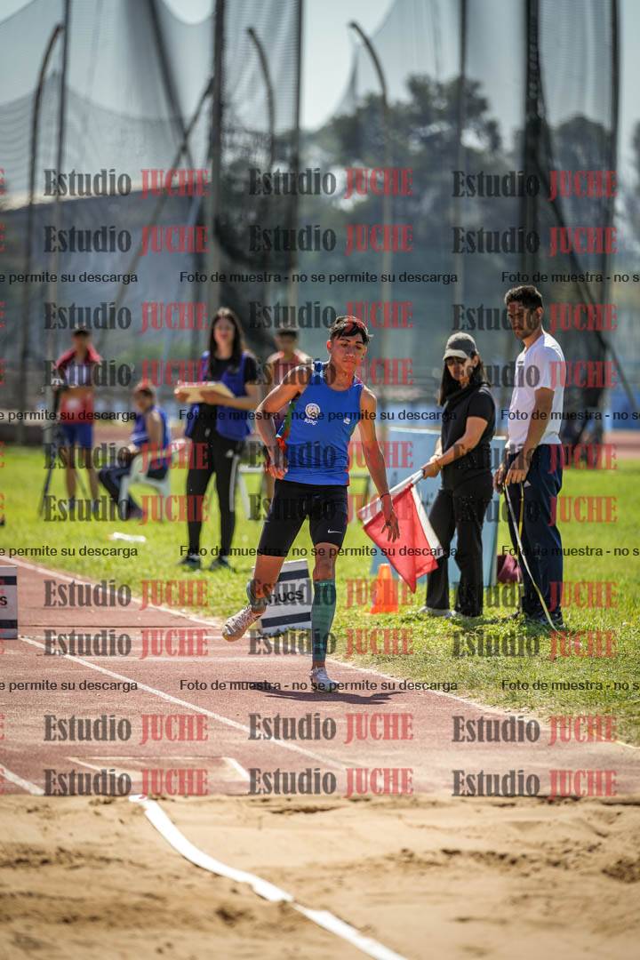Fotos del salto triple de varones
