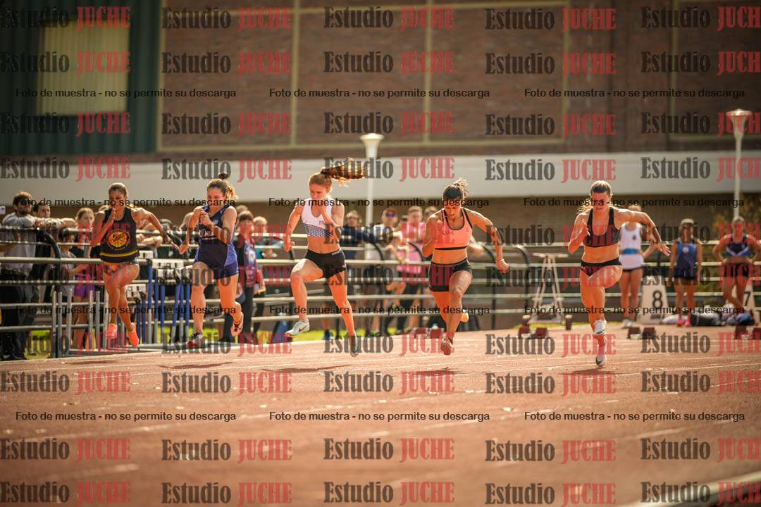 Fotos de los 100 m llanos de mujeres