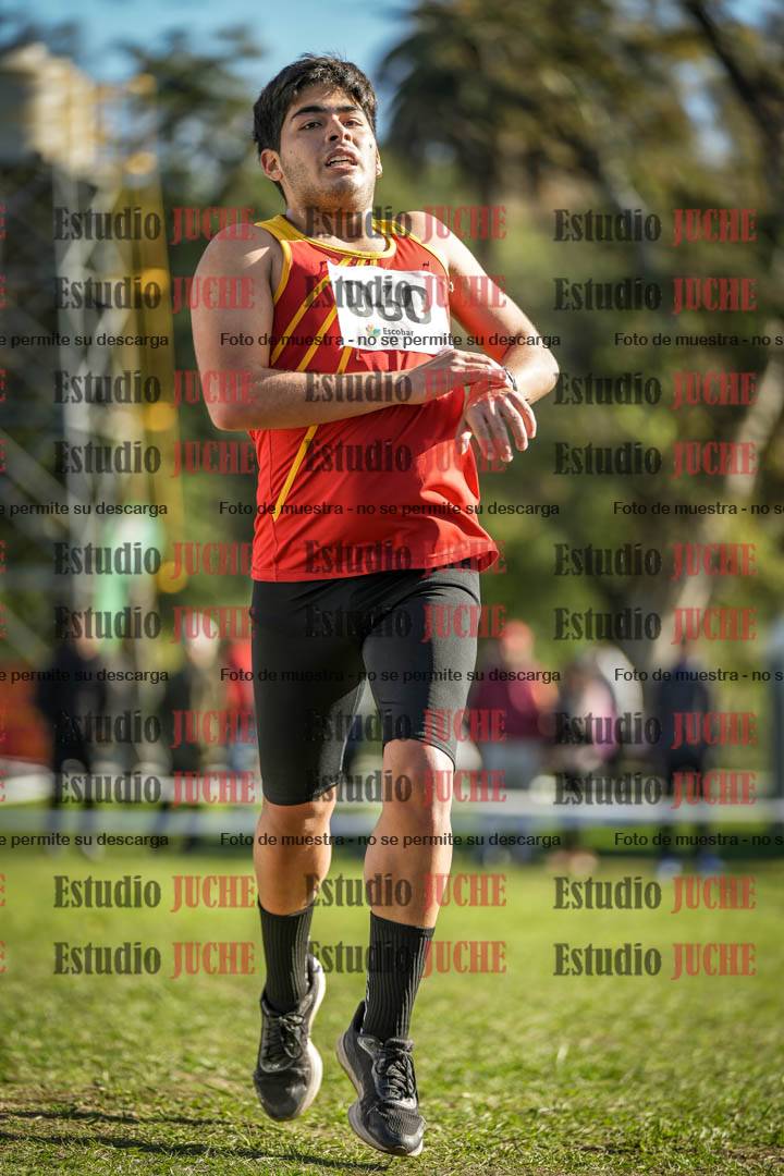 Fotos de la llegada del cross de 3000 m