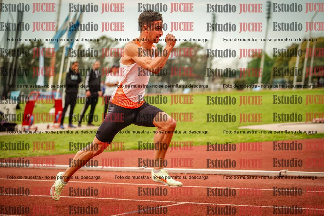 Fotos de los 400 m llanos de varones